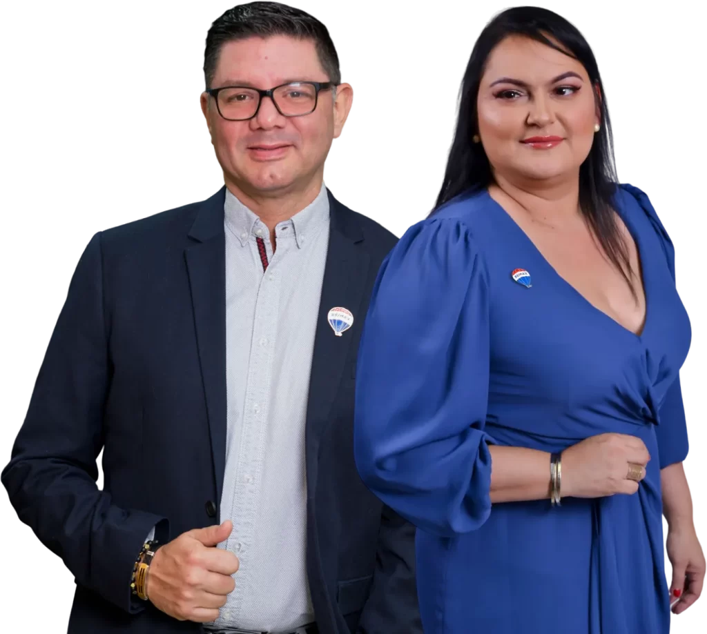 Broker Hector Alcala y Broker Rosalig Urdaneta